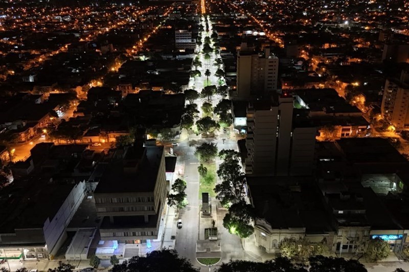 Más luz, más orden, más seguridad: el Municipio avanza en espacios públicos iluminados