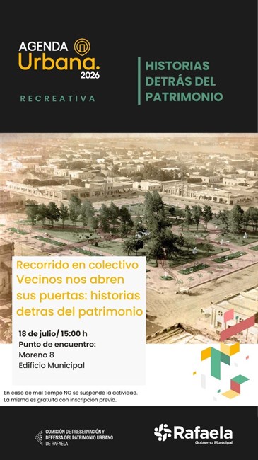 Historias detrás del patrimonio: vecinos que abren sus puertas para compartir la memoria de la ciudad