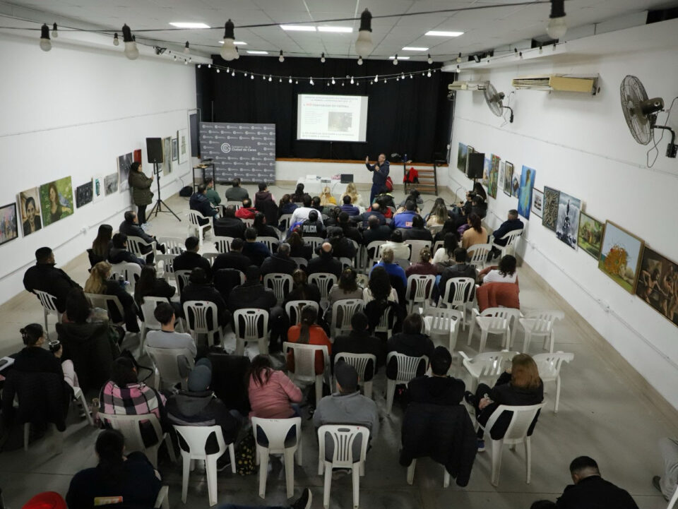 En Ceres, la Provincia capacitó a equipos de Salud y a la comunidad para fortalecer la respuesta ante emergencias
