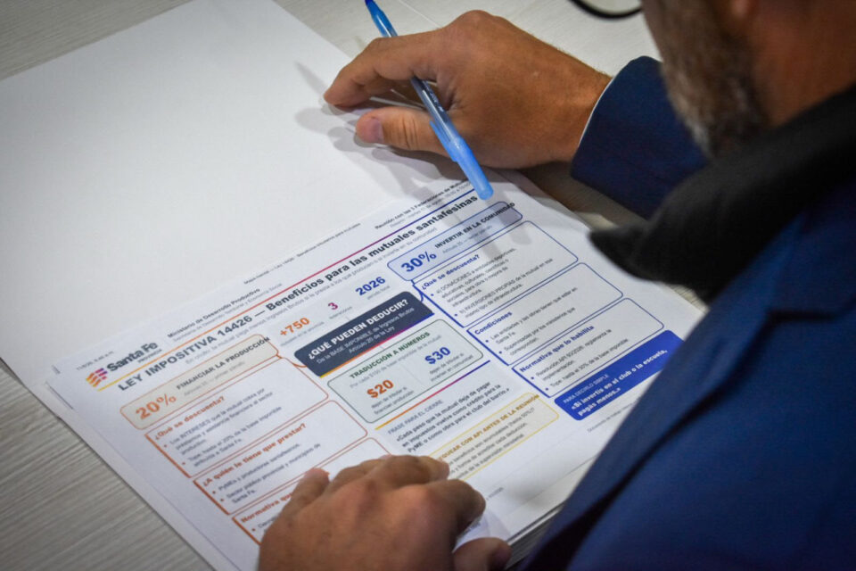 La Provincia suma a las mutuales como aliadas para potenciar el financiamiento productivo
