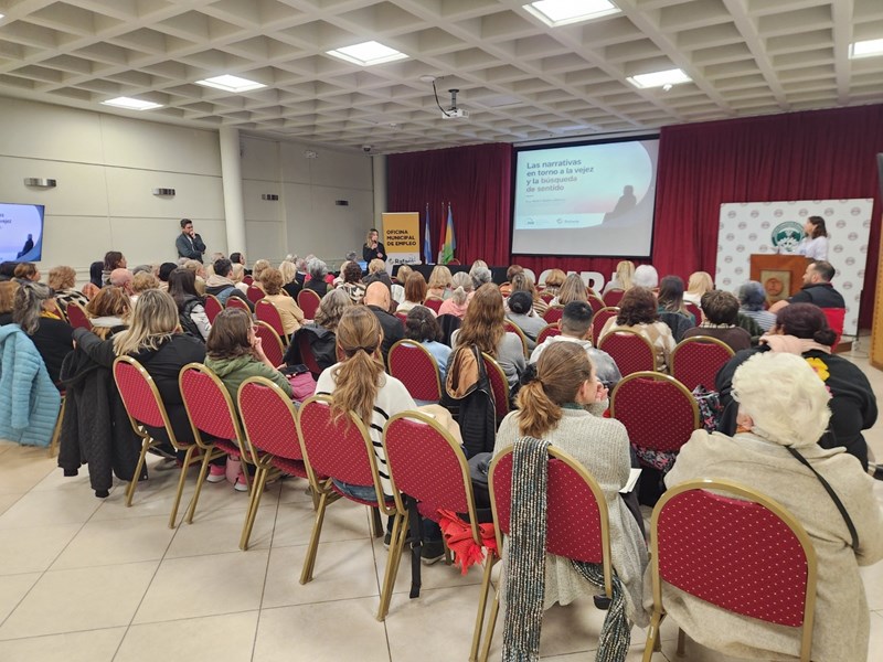 Rafaela abrió un espacio de reflexión sobre las distintas formas de envejecer