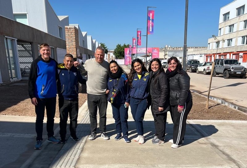 Rafaela ya recibe a los primeros protagonistas de los Juegos