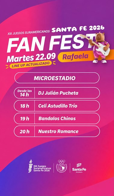 Bandalos Chinos y Nuestro Romance cierran el Fan Fest del martes