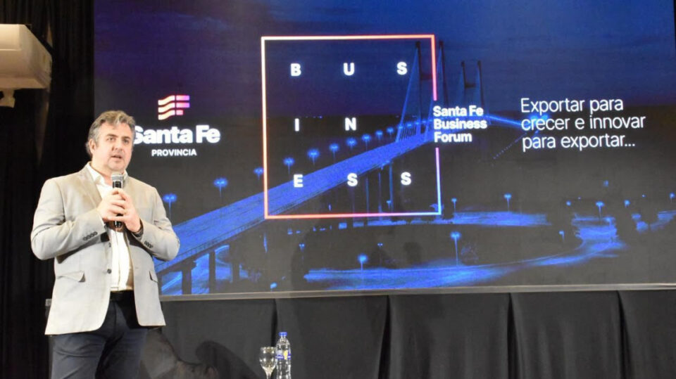 Cococcioni en el Santa Fe Business Forum: “La seguridad es la piedra basal del desarrollo económico”