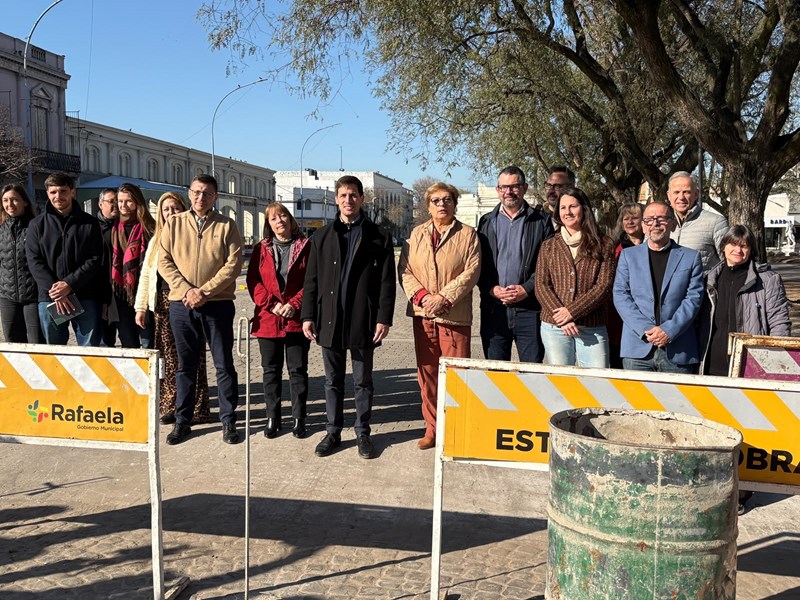 Rafaela habilitó el último tramo del anillo interno de la Plaza 25 de Mayo