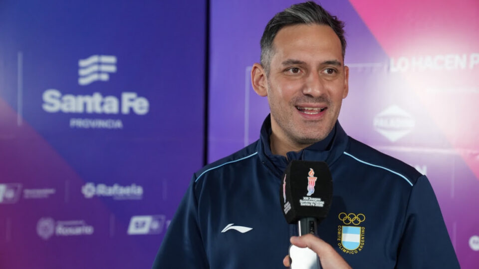 Crismanich sobre los Juegos Suramericanos 2026: “Santa Fe hoy nos permite mostrarle al mundo de qué estamos hechos los argentinos”