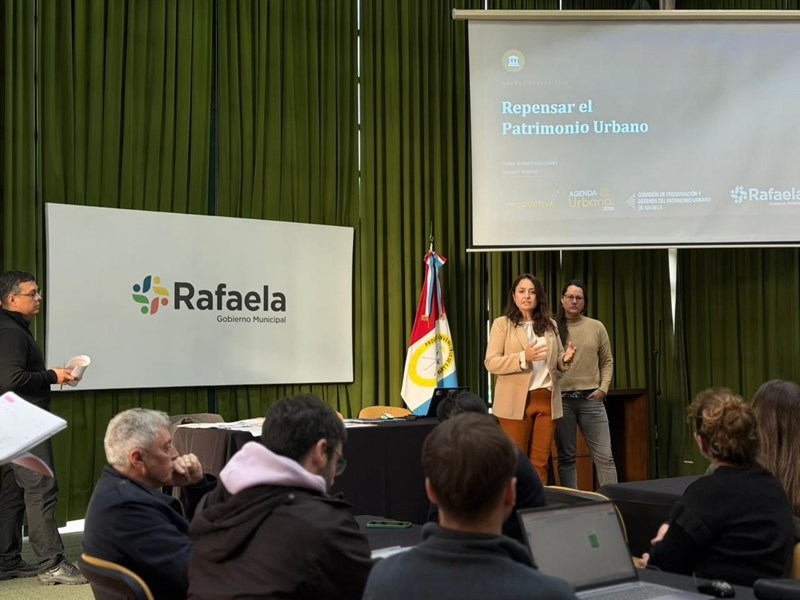 Rafaela avanza en la construcción colectiva de una nueva mirada sobre su patrimonio urbano