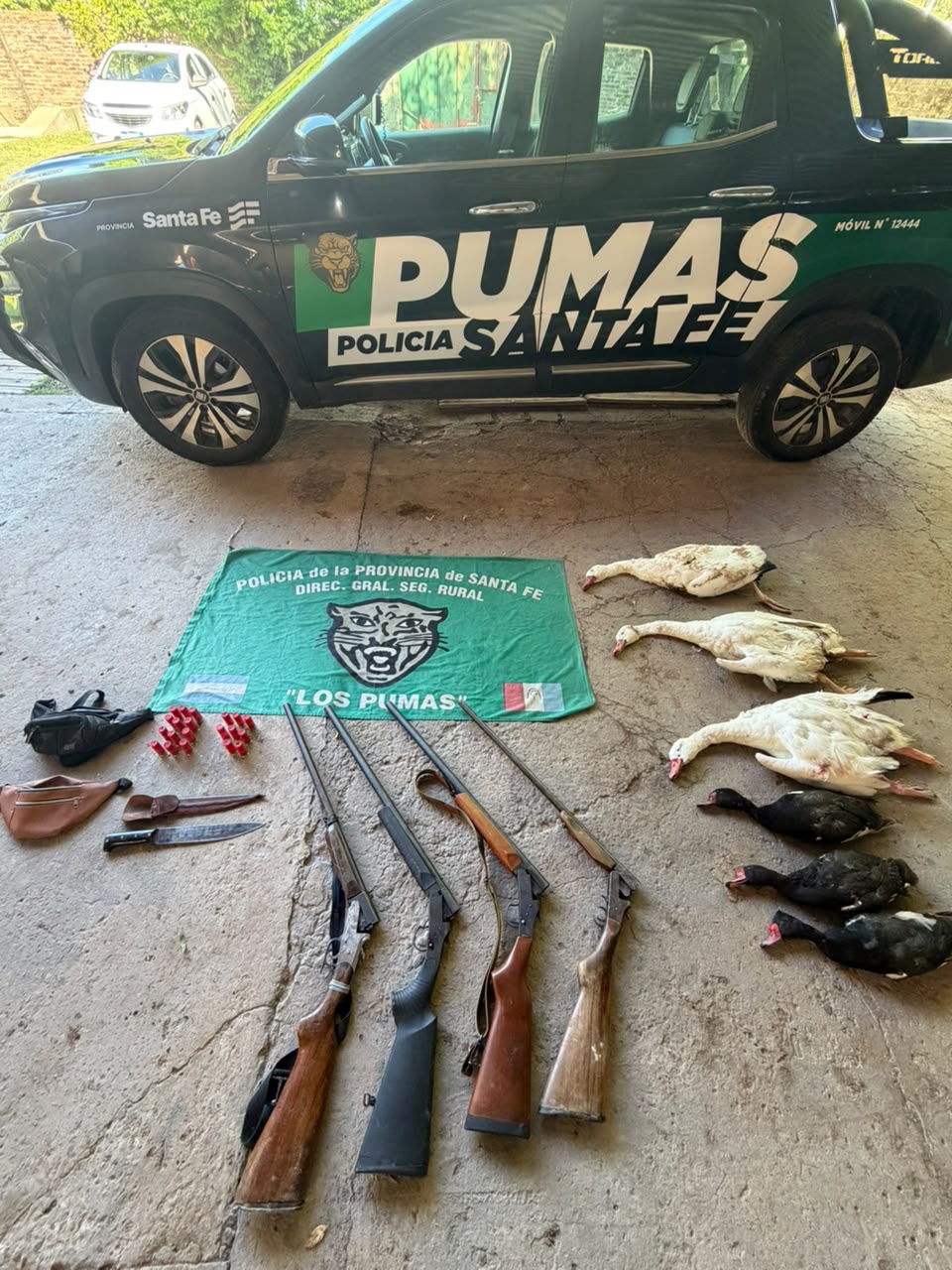 VARIOS HECHOS POLICIALES EN TODA LA PROVINCIA DE SANTA FE