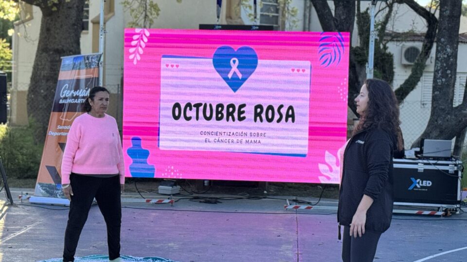 Cayastá realizó una jornada de concientización sobre la prevención del cáncer de mama