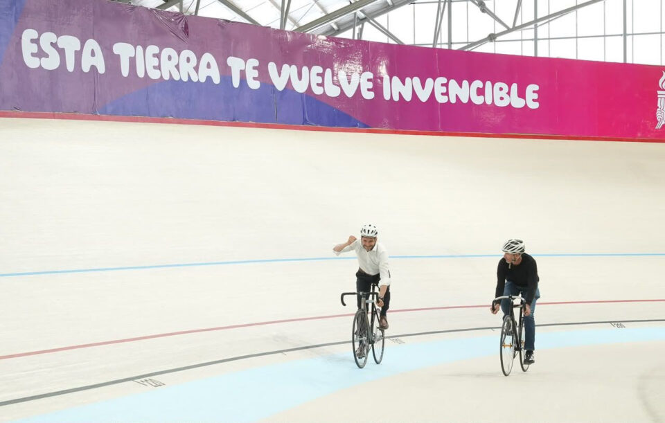 Pullaro en el Invencible Velódromo de Rafaela: “Tenemos un plan que impulsa el deporte y busca generar crecimiento económico y empleo”