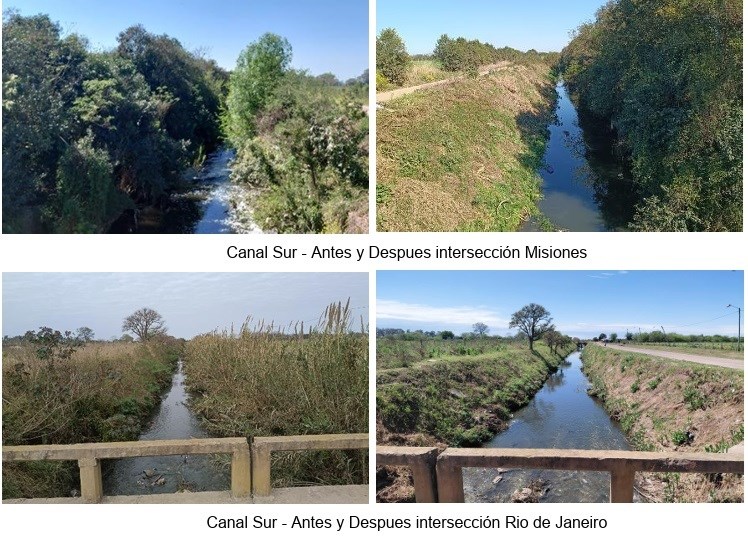 El Niño: Trabajos preventivos en canales y bocas de tormenta para garantizar el escurrimiento del agua